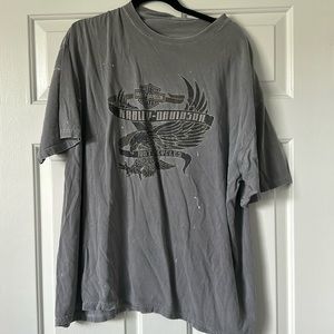 2XL Harley Davidson Tee Grey